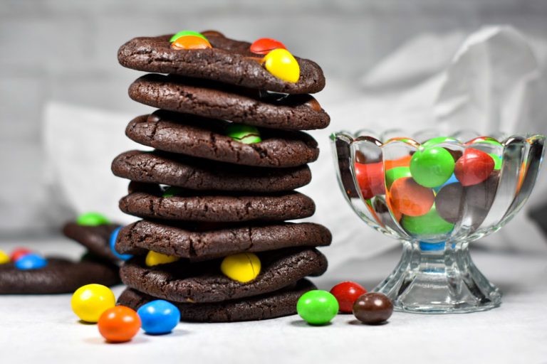 Caramel M&M Cookies