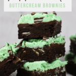 peppermint buttercream brownies recipe