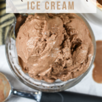 A dish of Nutella ice cream