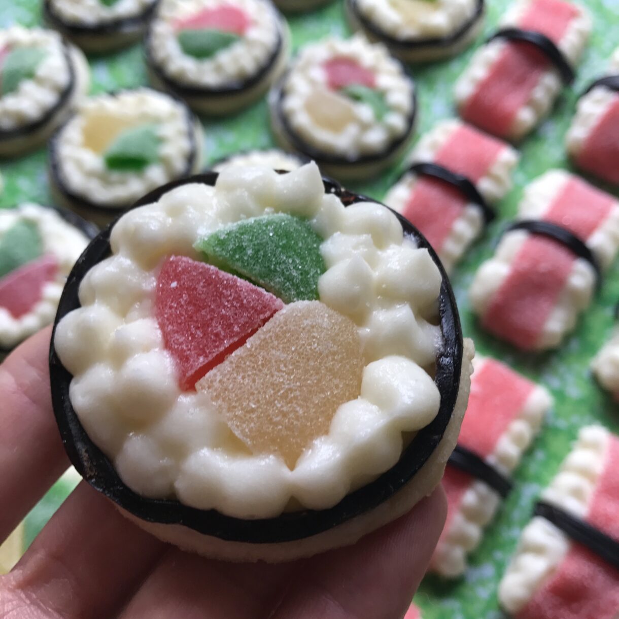 Sushi cookies