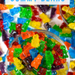 Homemade gummy bears
