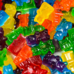 Homemade gummy bears