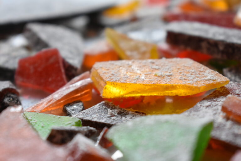 Easy to make hard candy in an assortment of colors and flavors