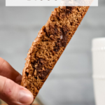 Espresso Chocolate Chip Biscotti Recipe