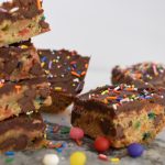 Valentine Sugar Cookies with Frosting and Sprinkles