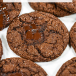 Chocolate Molasses Cookies