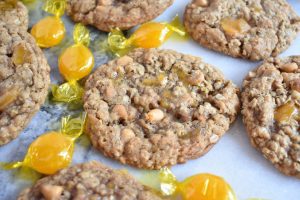 Triple Butterscotch Oatmeal Cookies