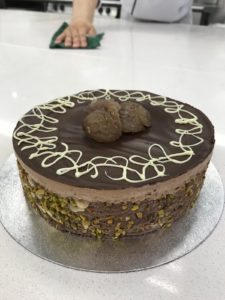 Chocolate chestnut cake