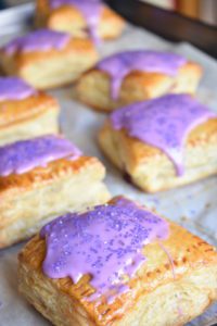 Mixed berry breakfast pastries