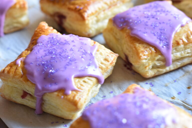 Mixed berry breakfast pastries
