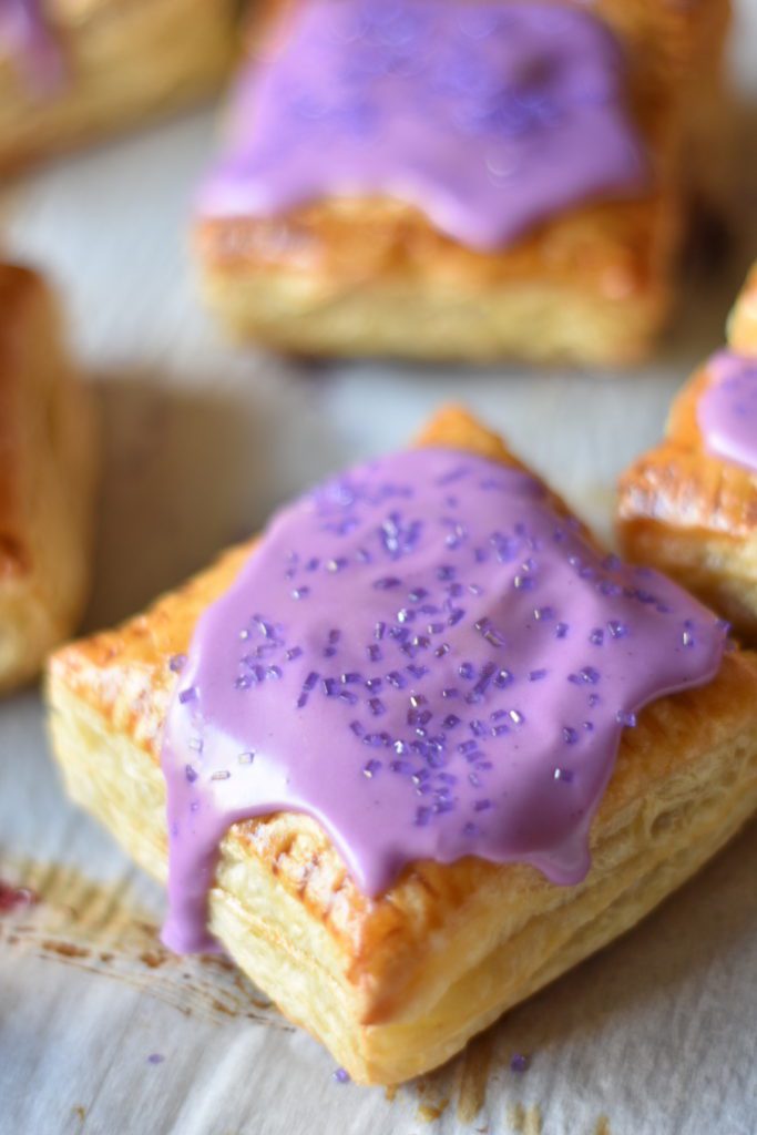 Mixed berry breakfast pastries