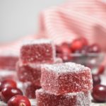 Cranberry jelly candies