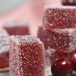 Cranberry jelly candies