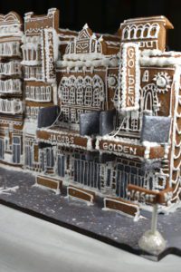 The Golden Theatre, in gingerbread