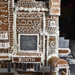 The Booth Theatre in gingerbread