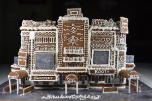 Shubert Alley in gingerbread