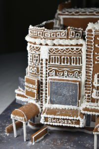 Shubert Theatre, NYC, in gingerbread