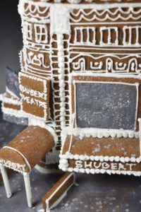 Shubert Theatre, NYC, in gingerbread