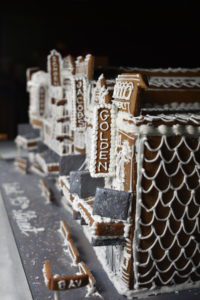 Broadway theatre in gingerbread