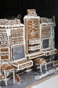 Shubert Theatre, NYC, in gingerbread