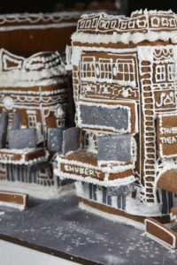 Shubert Theatre, NYC, in gingerbread