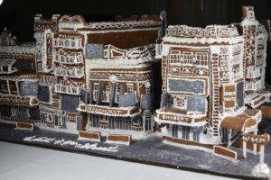 Shubert Theatre, NYC, in gingerbread