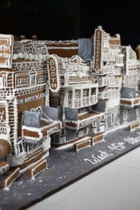 New York Theatre District in gingerbread