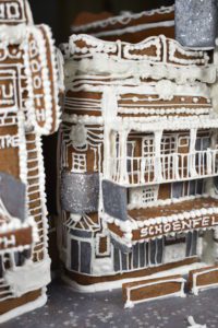 New York Theatre District in gingerbread