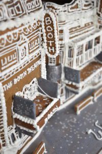 New York Theatre District in gingerbread
