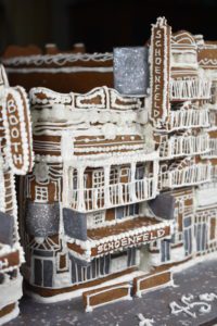 Broadway in gingerbread