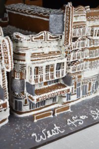 Broadway in gingerbread