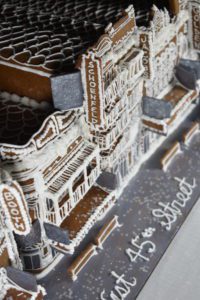 Broadway in gingerbread