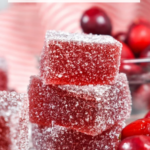 Festive Cranberry Jelly Candy