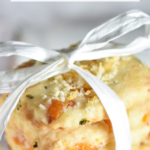 Apricot and rosemary shortbread