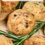 Dinner Roll Recipe with Dates and Blue Cheese