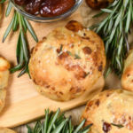 Dinner Roll Recipe with Dates and Blue Cheese