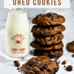 A recipe for bakery-style chocolate chip Oreo cookies