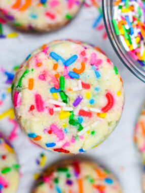 Funfetti Slice and Bake Shortbread