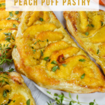 Mascarpone Peach Puff Pastry Recipe