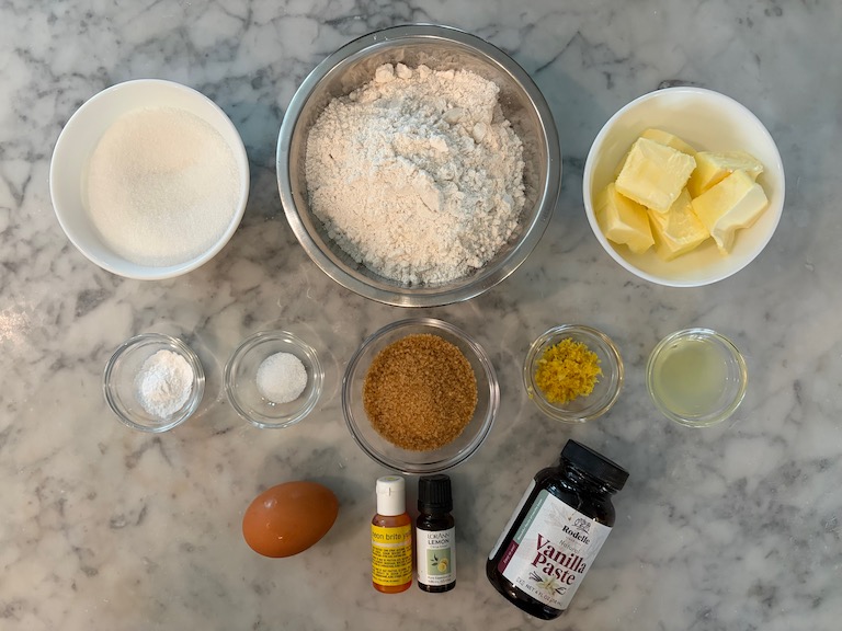 lemon daisy cookie ingredients