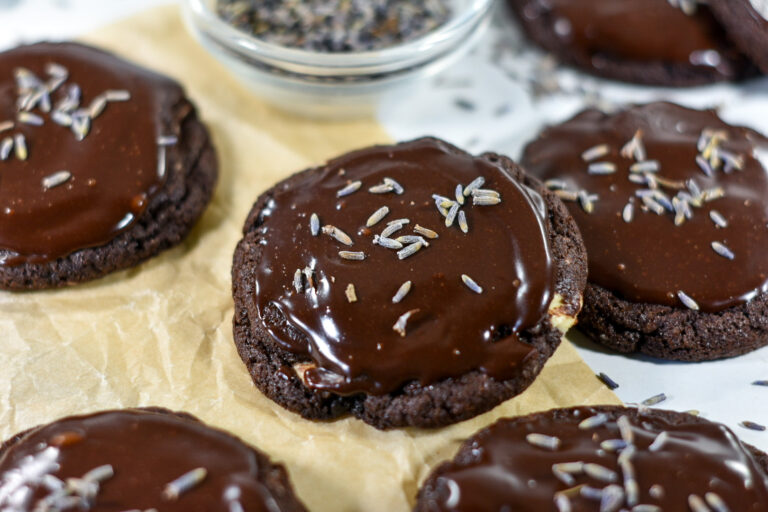 Lavender-Lemon Latte Cookies