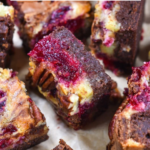 Brie and Cranberry Brownies
