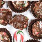 Candy Cane Christmas Truffles