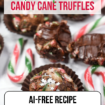 Candy Cane Christmas Truffles
