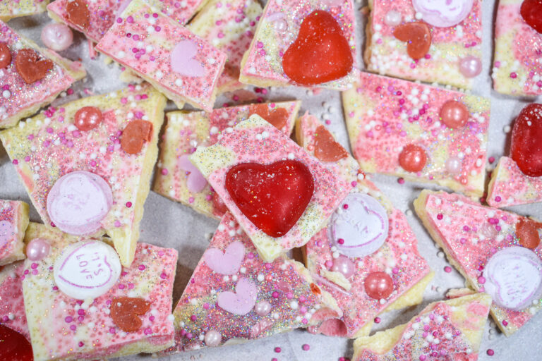 Valentine's Day candy bark recipe
