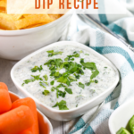 Healthy Yogurt Dip Recipe