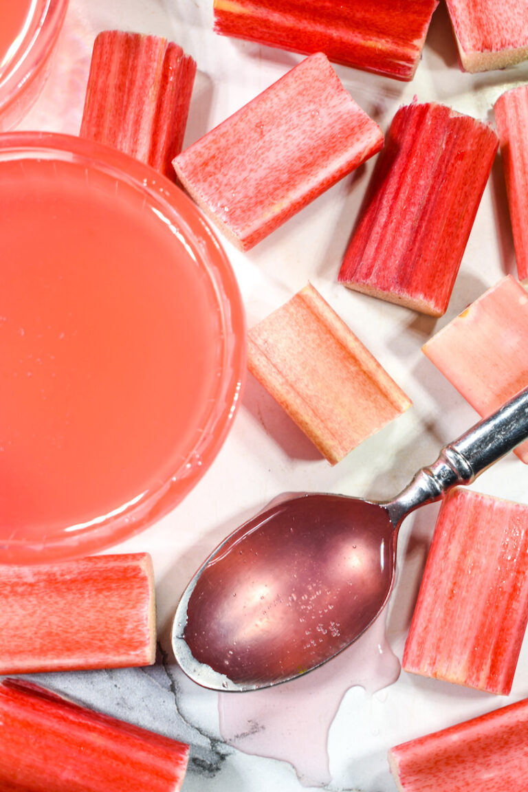 Rhubarb Simple Syrup Recipe