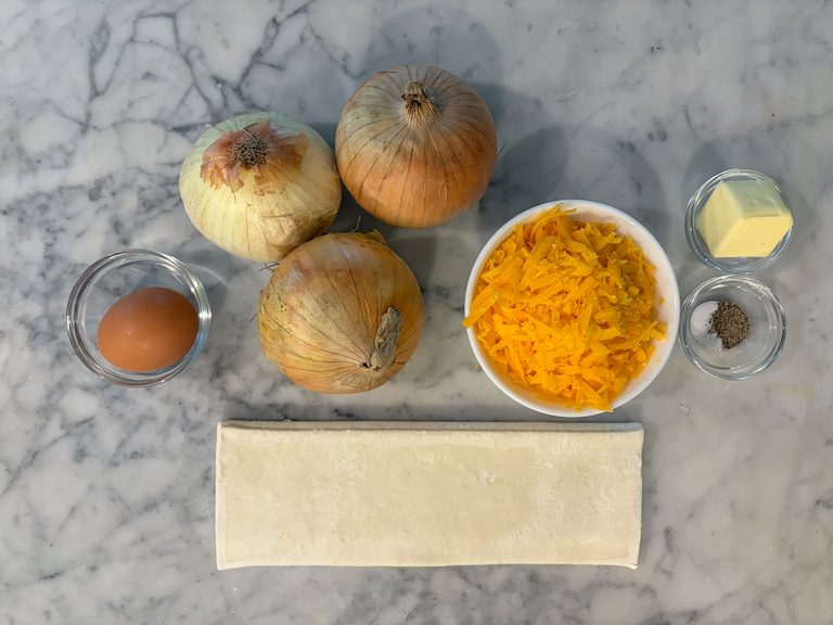 Lattice pastry ingredients