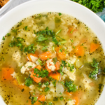 Vegetarian "No Chicken" Noodle Soup