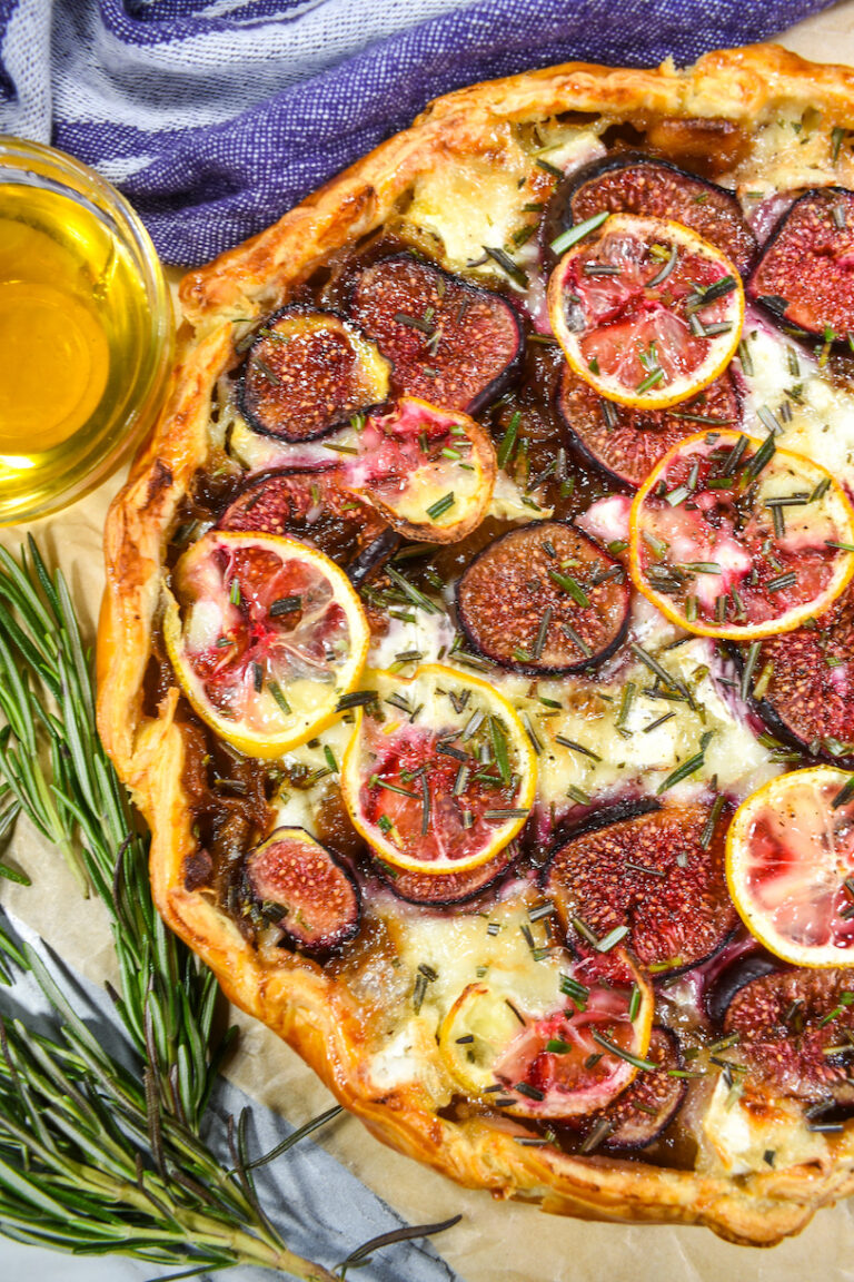 Fig and Goat Cheese Tart
